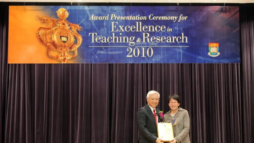 Prof. Barbara Chan is awarded the Outstanding Young Researcher Award 2010