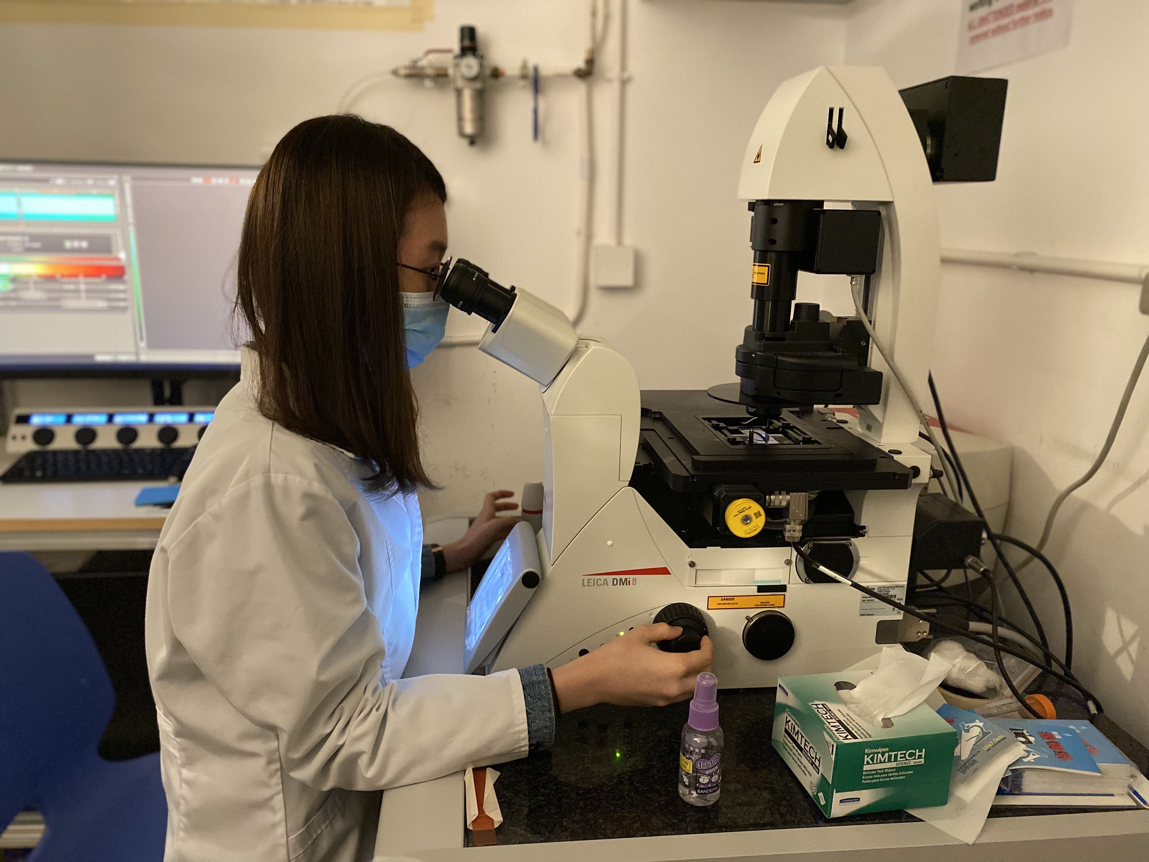 New installation of Leica SP8 confocal microscope Tissue Engineering Lab